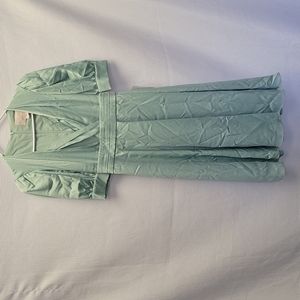 Gal Meets Glam Satin Flare Dress